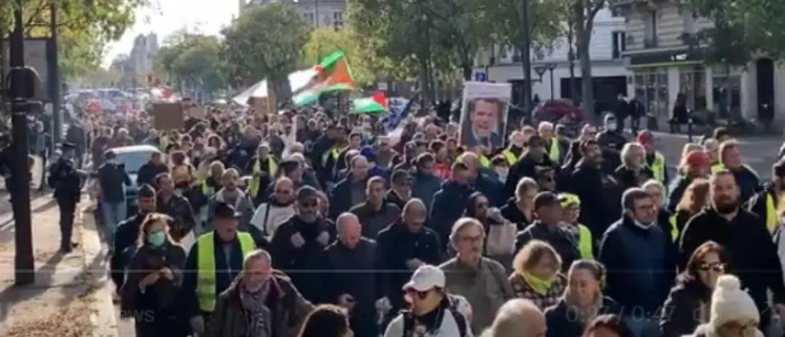 Γαλλία: Χιλιάδες διαδήλωσαν κατά του υγειονομικού πάσου 