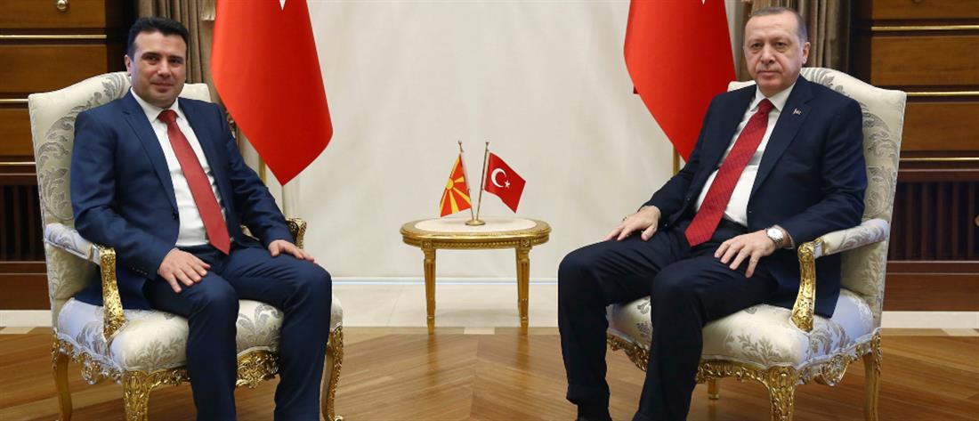 Ερντογάν – Ζάεφ συμφώνησαν για ενίσχυση της οικονομικής συνεργασίας τους