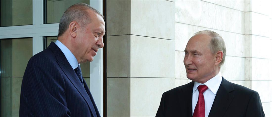 Ερντογάν σε Πούτιν: Έτοιμοι να αναλάβουμε ρόλο παρατηρητή μεταξύ Ρωσίας - Ουκρανίας