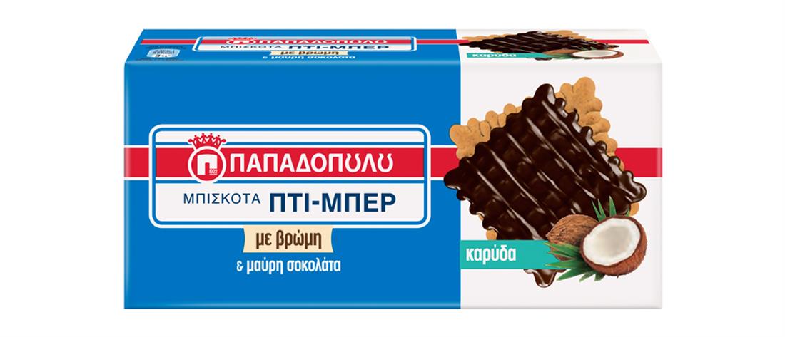 Πτι-Μπερ Παπαδοπούλου με Καρύδα και Σοκολάτα