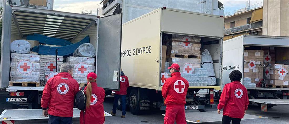 Ουκρανία: ο Ελληνικός Ερυθρός Σταυρός έστειλε 40 τόνους βοήθειας (εικόνες)