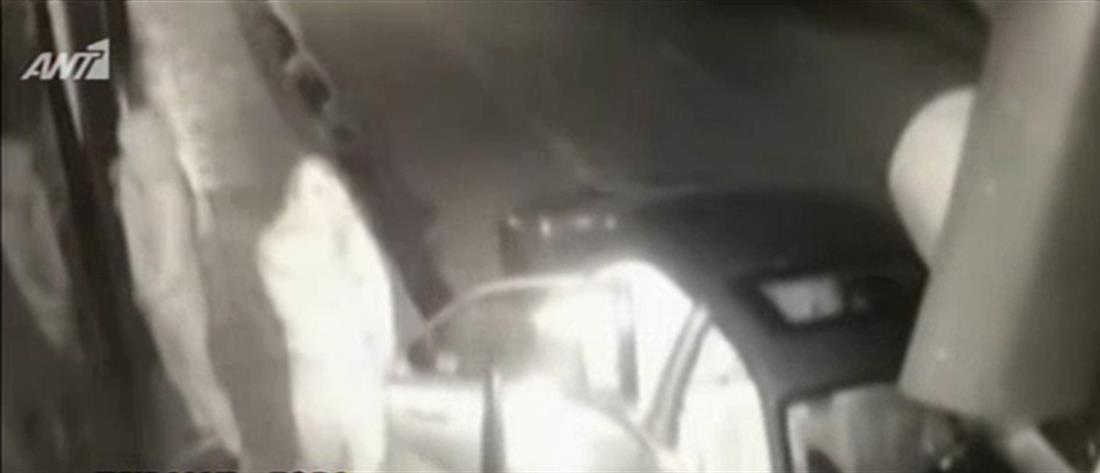 Μπήκαν με αυτοκίνητο σε διαγνωστικό και το έκλεψαν (βίντεο)