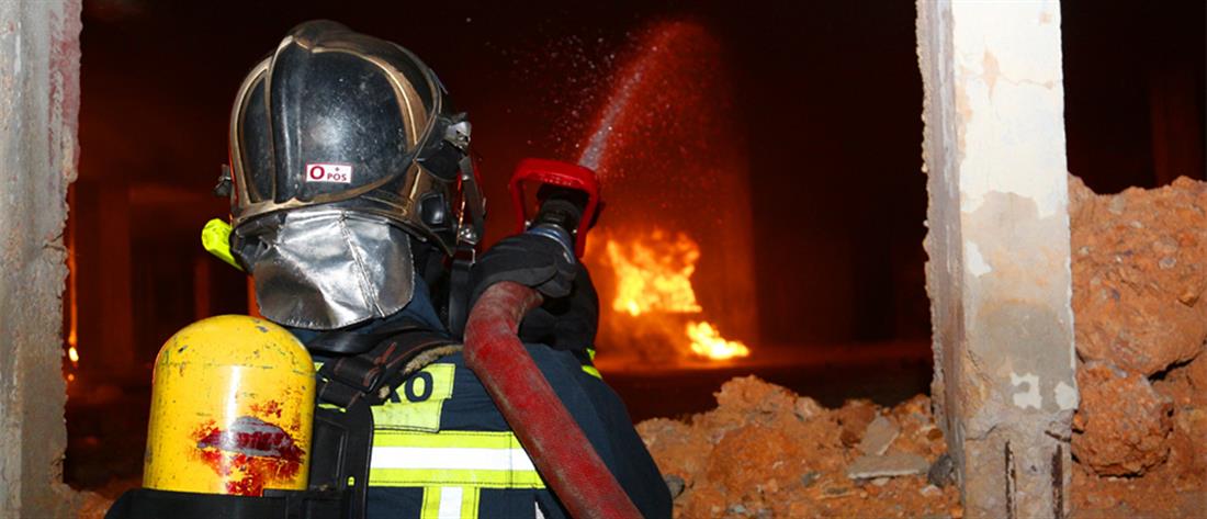 Συναγερμός για φωτιά σε σπίτι στο Ηράκλειο