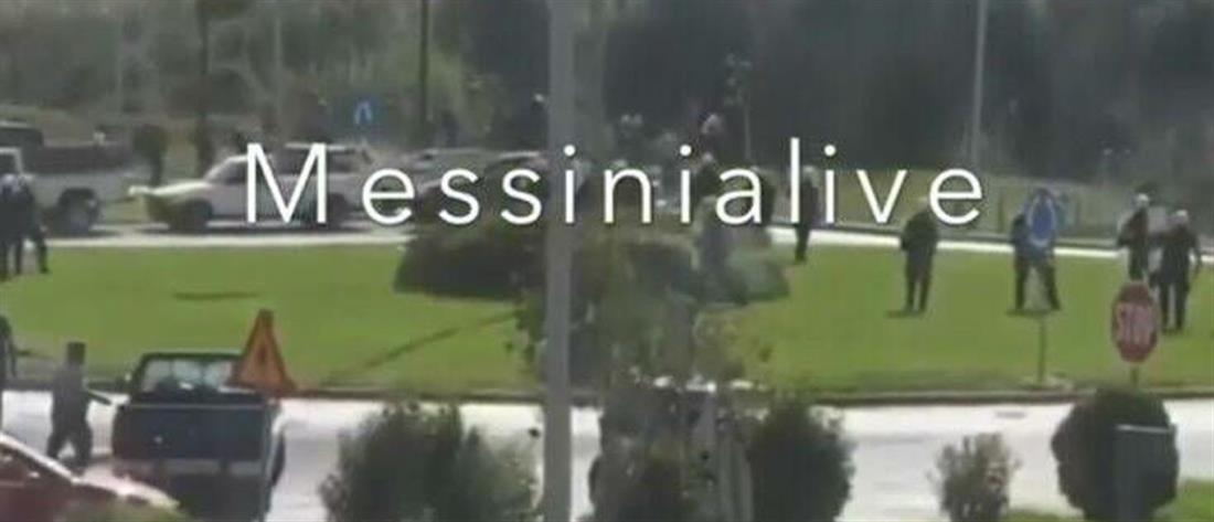Επεισόδια στην κηδεία του 18χρονου στην Μεσσήνη (βίντεο)