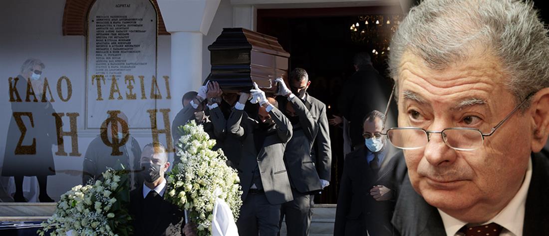 Σήφης Βαλυράκης - κηδεία: θλίψη και οδύνη στο ύστατο χαίρε (εικόνες)