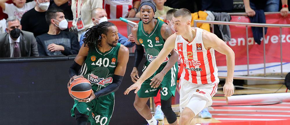 Παναθηναϊκός: Συντριβή από τον Ερυθρό Αστέρα στο Βελιγράδι