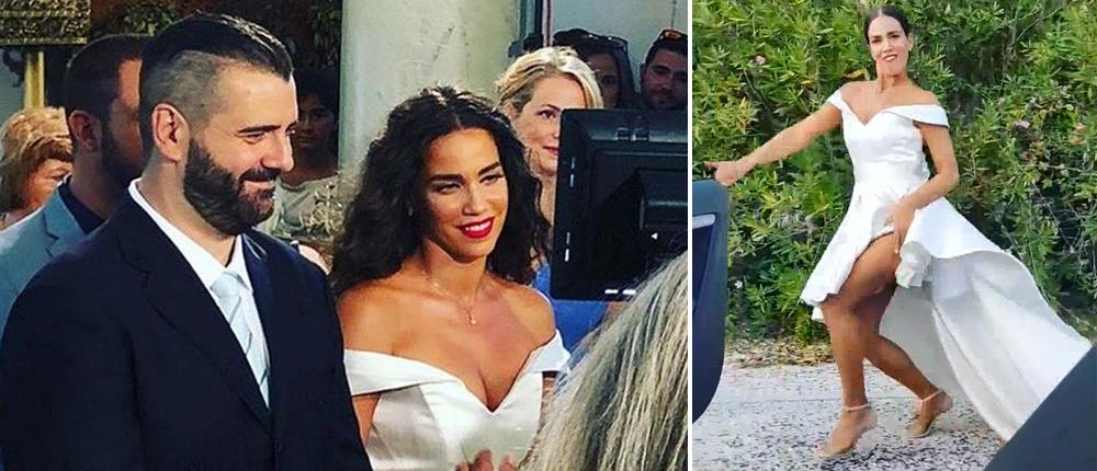 Ο sexy χορός της Στικούδη με το νυφικό μετά τον μυστικό γάμο (εικόνες)