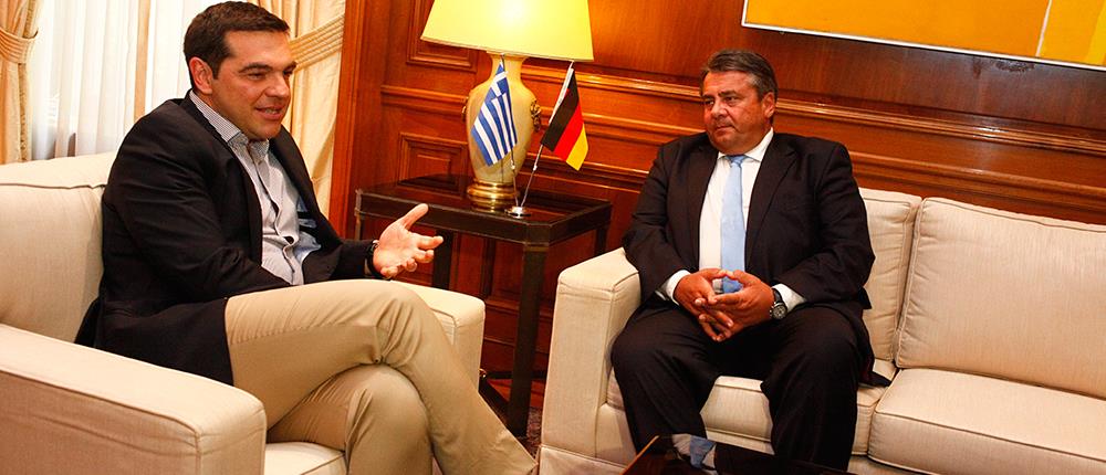 Ομοφωνία Τσίπρα-Γκάμπριελ για νέα προσέγγιση στην Ευρώπη