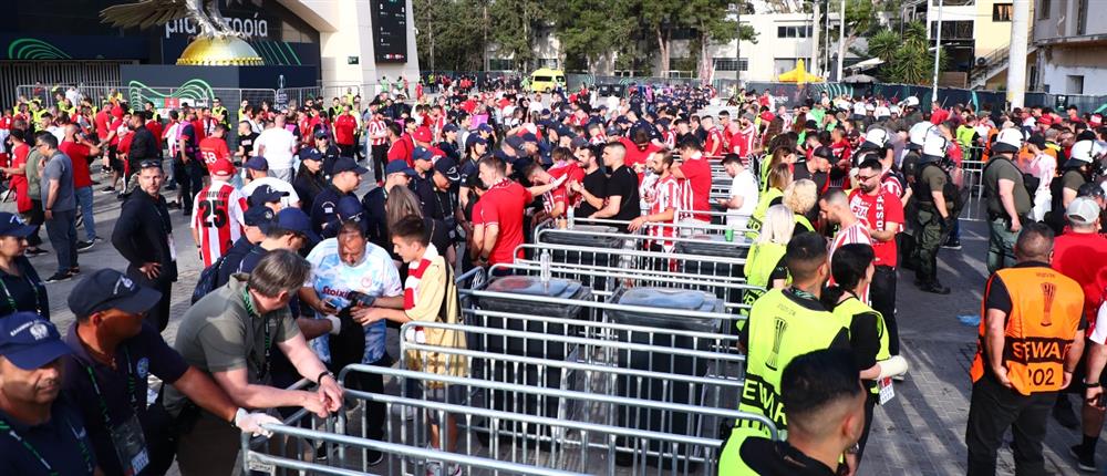 Τελικός Conference League: Σε εξέλιξη η μετακίνηση φιλάθλων στη Νέα Φιλαδέλφεια - Κλείνει ο ΗΣΑΠ (εικόνες) 