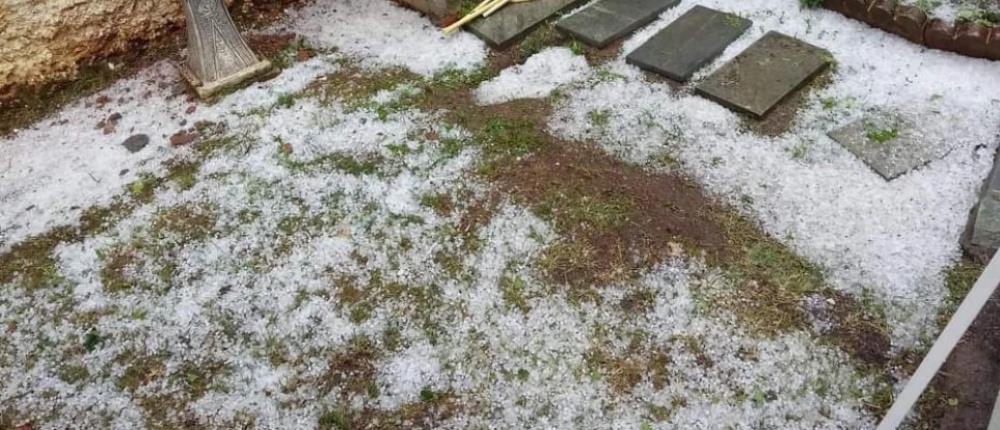 “Ψυχρή Λίμνη”: χαλάζι στην Φλώρινα (βίντεο)