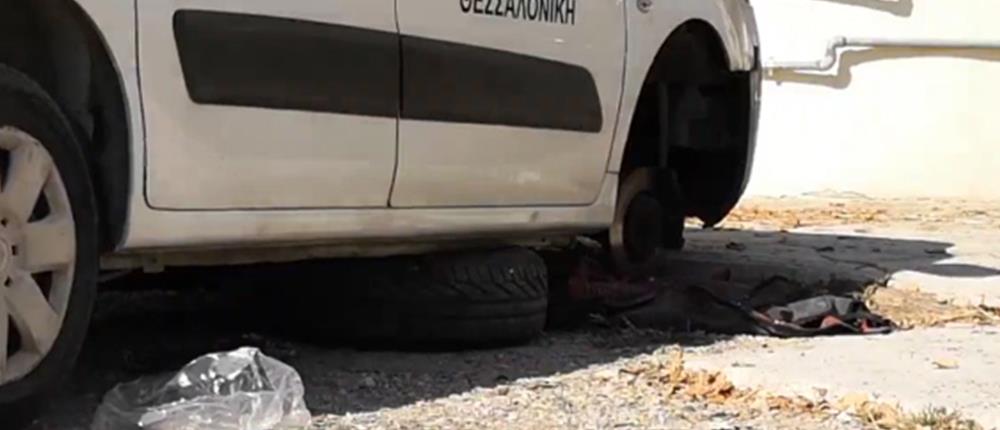Θεσσαλονίκη: Σκοτώθηκε αλλάζοντας λάστιχο (εικόνες)