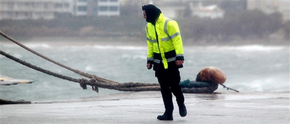 Απαγορευτικό απόπλου λόγω των ισχυρών ανέμων