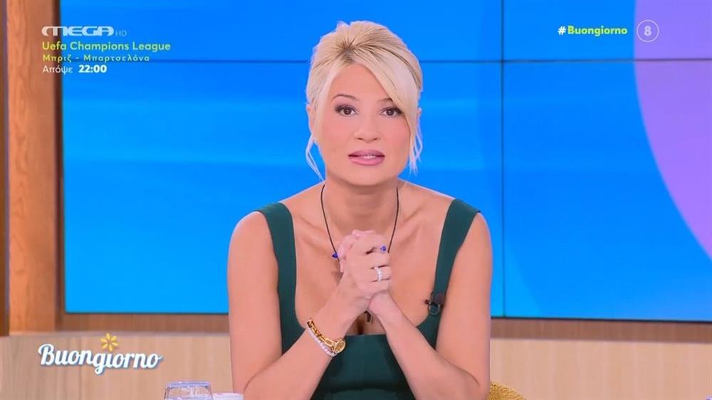 Φαίη Σκορδά: Το on air μήνυμα που έστειλε στην Αγγελική Νικολούλη μετά τον θάνατο της μητέρας της