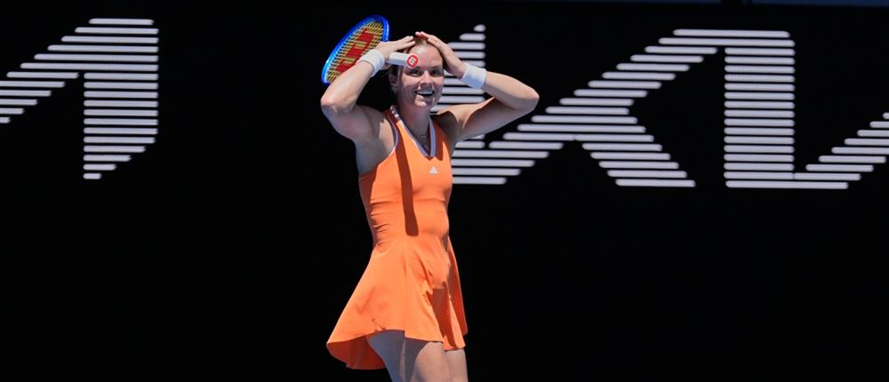 Σάκκαρη: Νίκη και ... "πόντος του τουρνουά" για την Ελληνίδα τενίστρια (βίντεο)