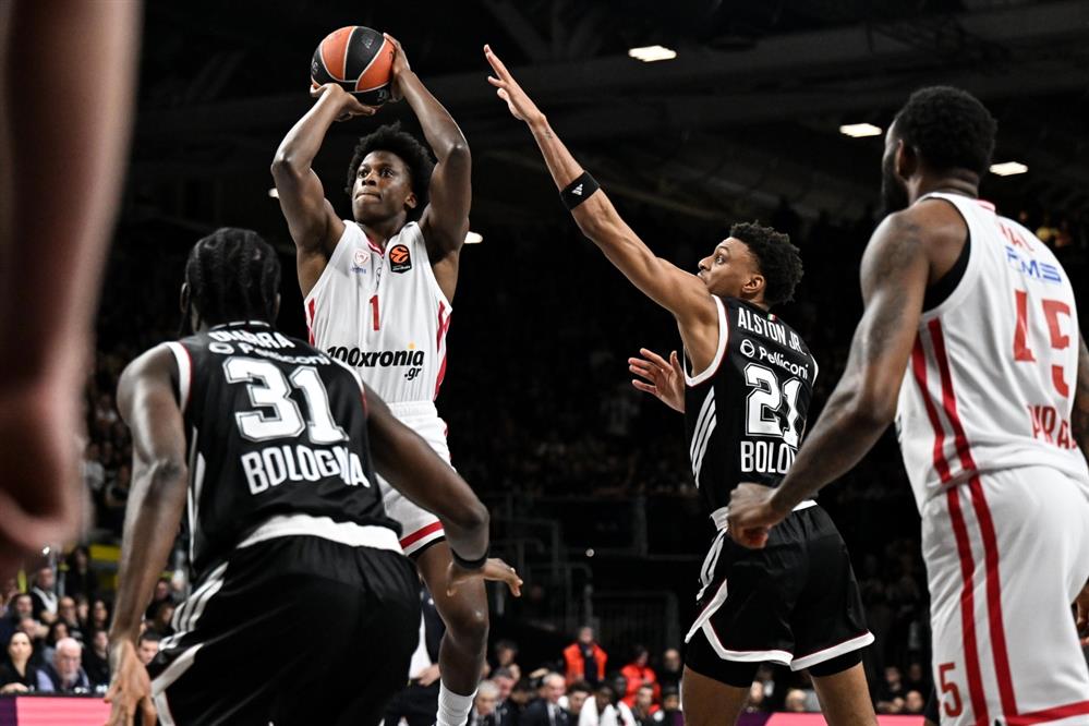 Βίρτους – Ολυμπιακός: Πέρασε από την Μπολόνια και κοιτάει ψηλά ο “Θρύλος”