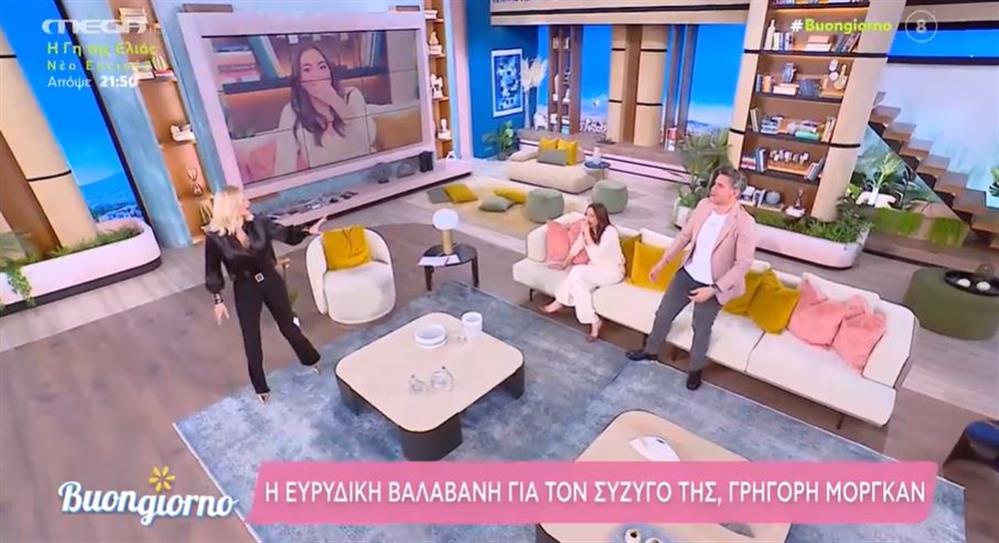 Ευρυδίκη Βαλαβάνη: Η on air ατάκα για τον Γρηγόρη Μόργκαν - "Ο άνθρωπος είναι και μιας πιο προχωρημένης ηλικίας"
