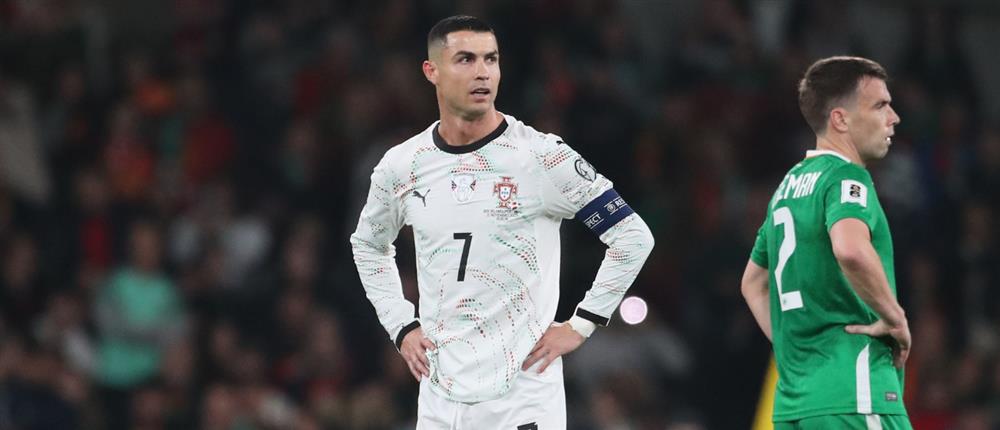 Ο Κριστιάνο Ρονάλντο αποβλήθηκε για πρώτη φορά με την Πορτογαλία