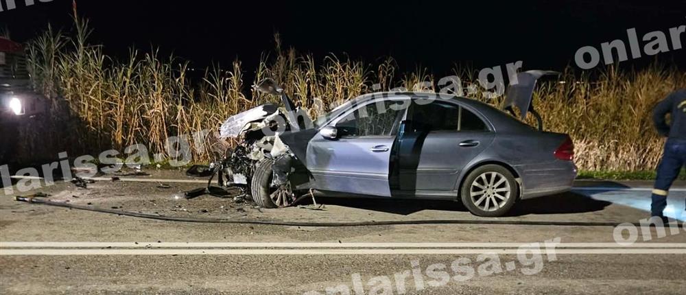 Τροχαίο δυστύχημα στη Λάρισα: Νεκρός 31χρονος μετά από σφοδρή σύγκρουση (εικόνες)