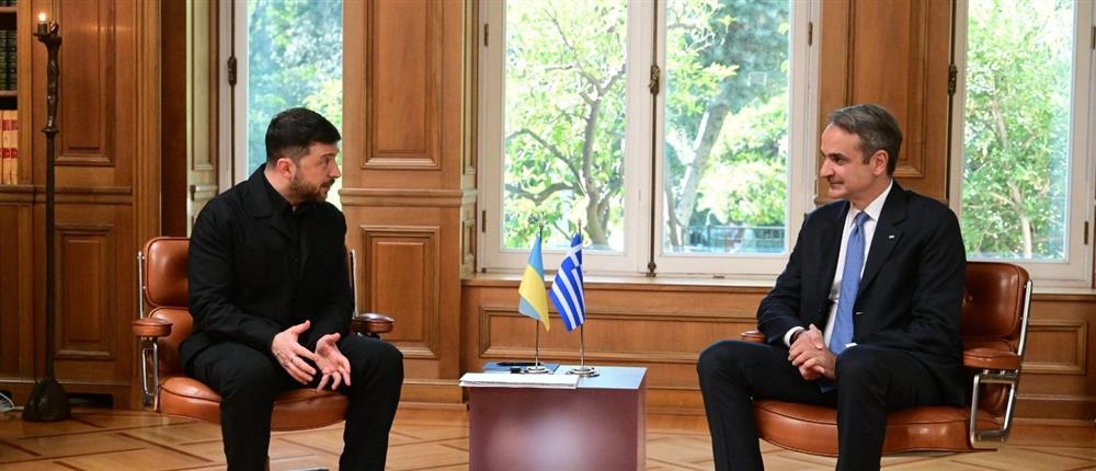 Κυριάκος Μητσοτάκης σε Βολοντίμιρ Ζελένσκι: Η Ουκρανία μπορεί να στηρίζεται στην Ελλάδα