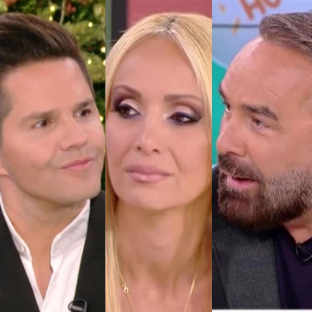 Γιώργος Τσαλίκης - Γρηγόρης Γκουντάρας - Ναταλί Κάκκαβα: Συναντήθηκαν τηλεοπτικά και έληξαν on air την κόντρα τους