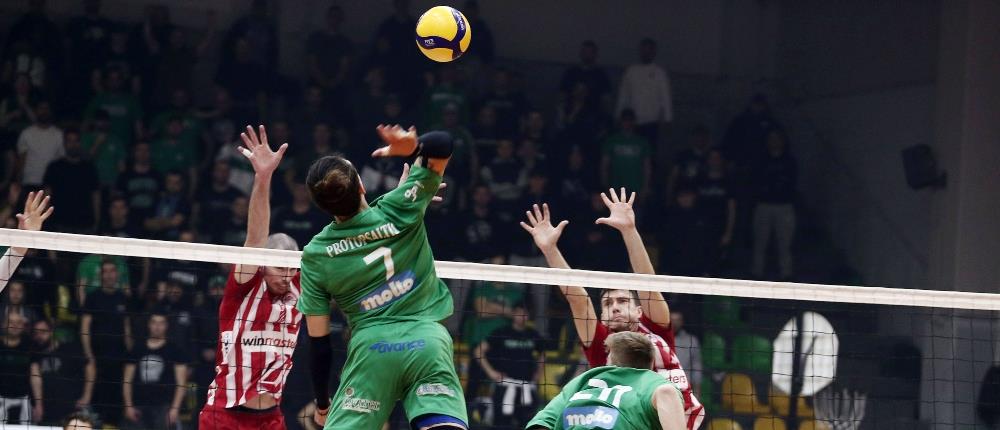 Βόλεϊ: ο Παναθηναϊκός νίκησε τον Ολυμπιακό