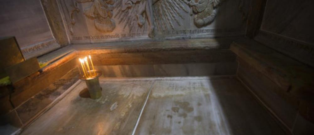 Δέος από τις ανακαλύψεις στον Πανάγιο Τάφο (φωτο+βίντεο)