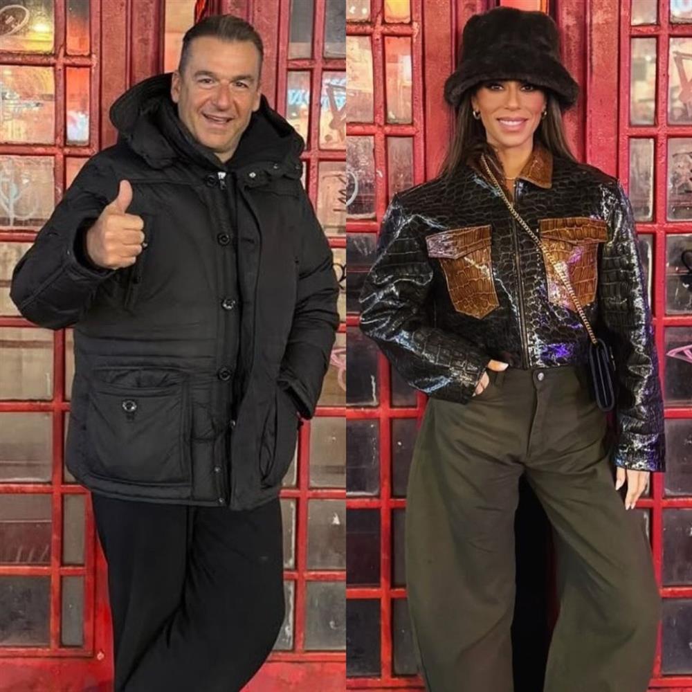 Μαρία Αντωνά - Γιώργος Λιάγκας: Ρομαντικό ταξίδι στο Λονδίνο (φωτογραφίες)