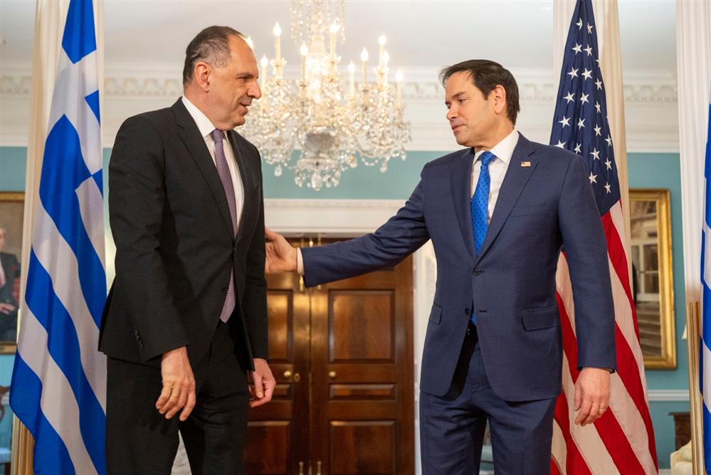 Γιώργος Γεραπετρίτης - Μάρκο Ρούμπιο Γιώργος Γεραπετρίτης - Μάρκο Ρούμπιο