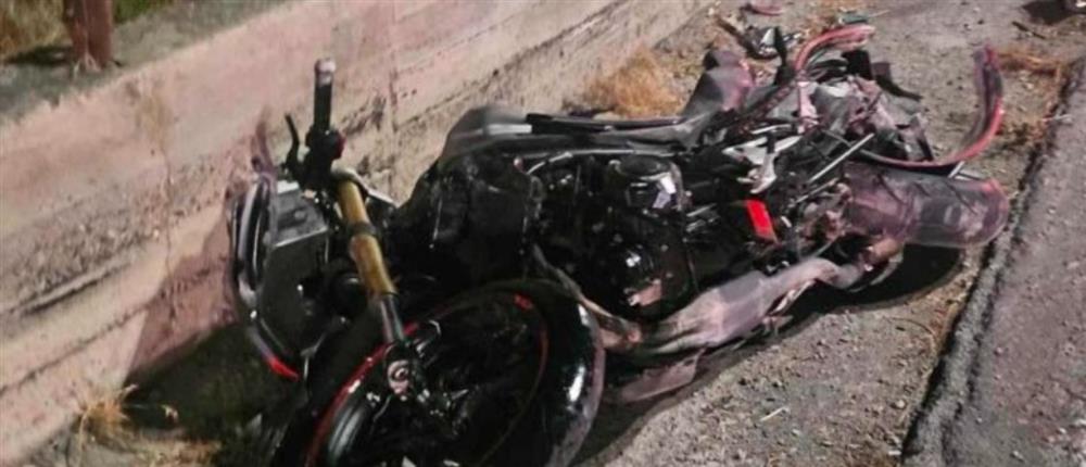 Ρόδος - τροχαίο - σύγκορυση μηχανών Ρόδος - τροχαίο - σύγκορυση μηχανών