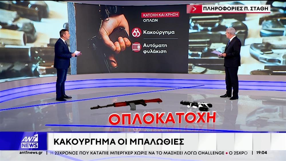 Αυστηροποιείται ο νόμος για την οπλοκατοχή