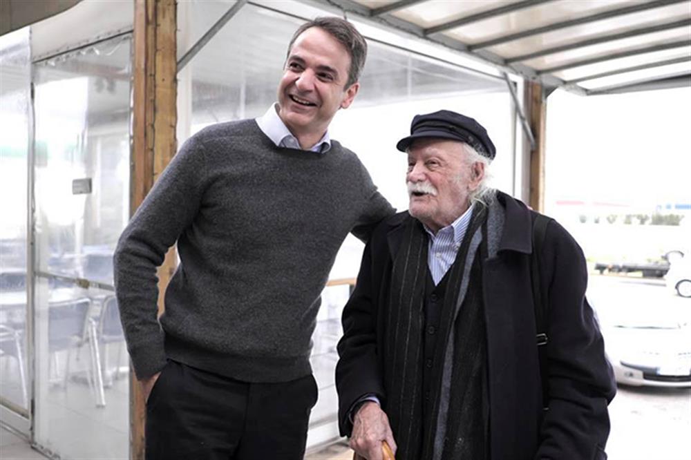 Μητσοτάκης - Γλέζος