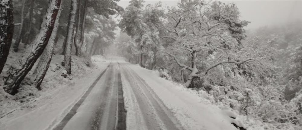 Υποχρεωτικές οι αντιολισθητικές αλυσίδες στο οδικό δίκτυο Π/Ε Πέλλας