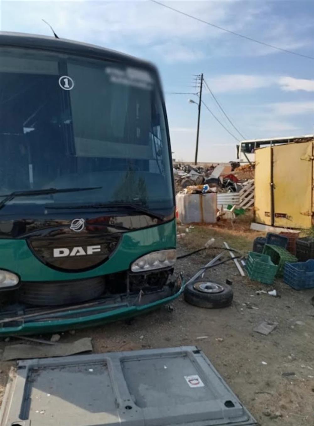 Λεωφορείο - κλοπή - ανταλλακτικά Λεωφορείο - κλοπή - ανταλλακτικά