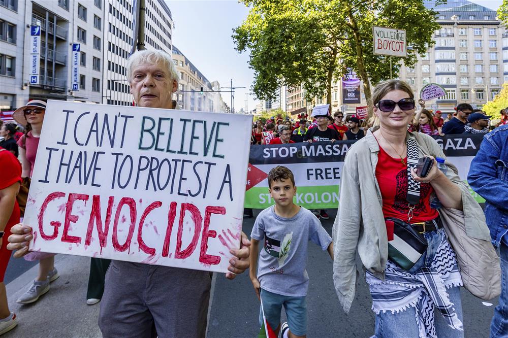 Βέλγιο - Διαδήλωση - Παλαιστίνη