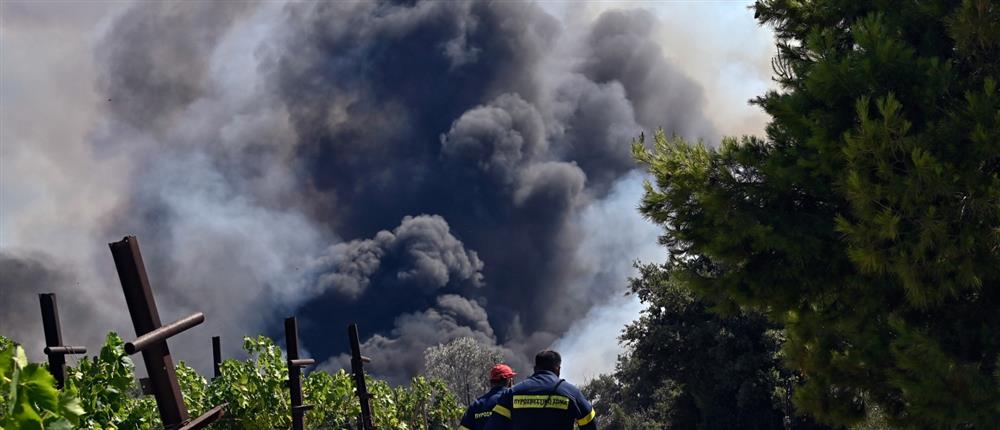 φωτια κορινθια