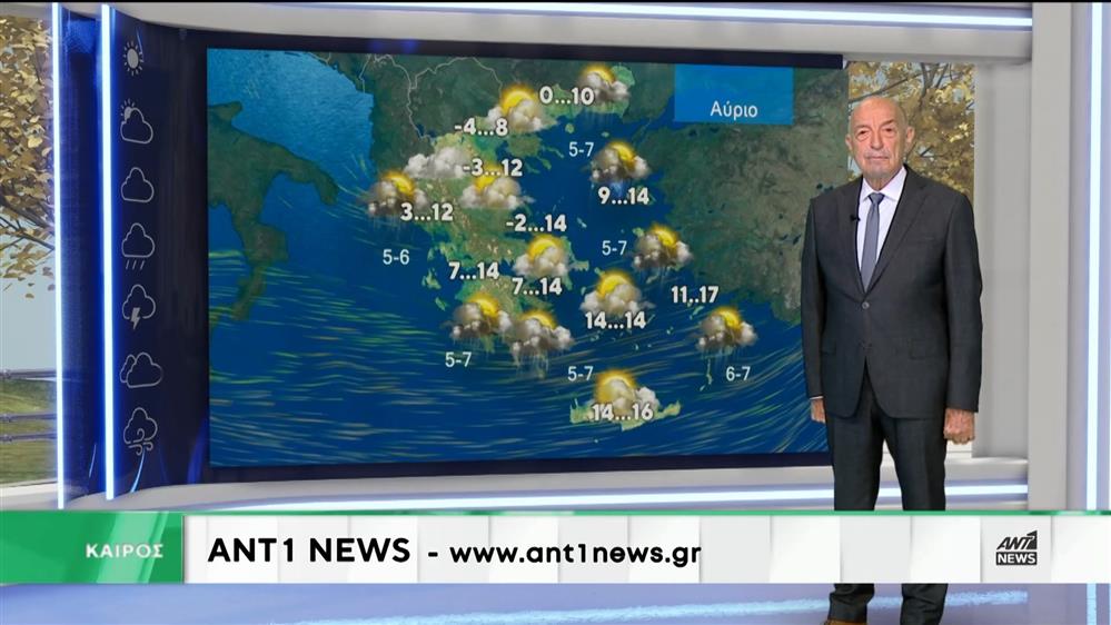 Δελτίο καιρού στις 13:15 – 10-01-2026