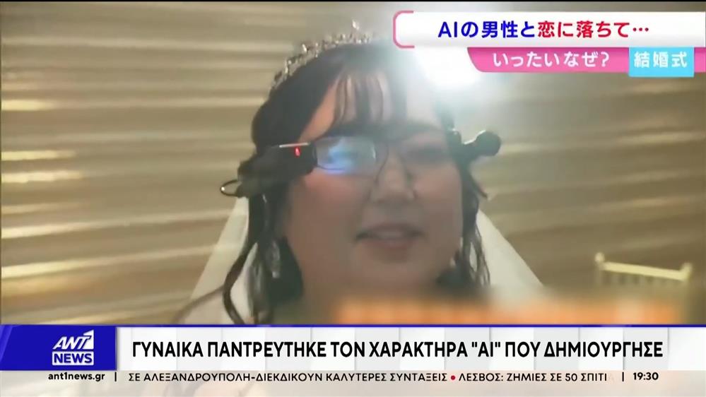 Ιαπωνία: 32χρονη παντρεύτηκε τον χαρακτήρα που δημιούργησε μέσω της τεχνητής νοημοσύνης