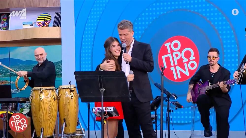 Χάρης & Αντελίνα Βαρθακούρη: Η μικρή τους κόρη, Λιόνα έκανε το μουσικό της ντεμπούτο στο "Πρωινό"