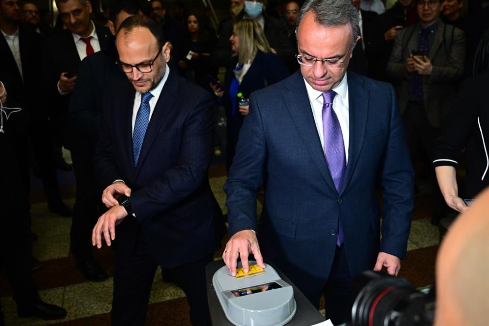 tap2ride - Μετρό - Χρήστος Σταϊκούρας