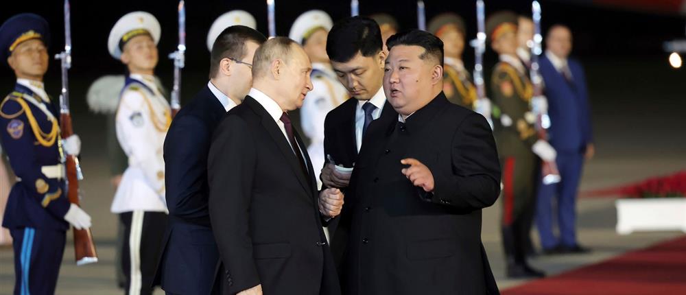 Βλαντιμίρ Πούτιν - Κιμ Γιονγκ Ουν Βλαντιμίρ Πούτιν - Κιμ Γιονγκ Ουν