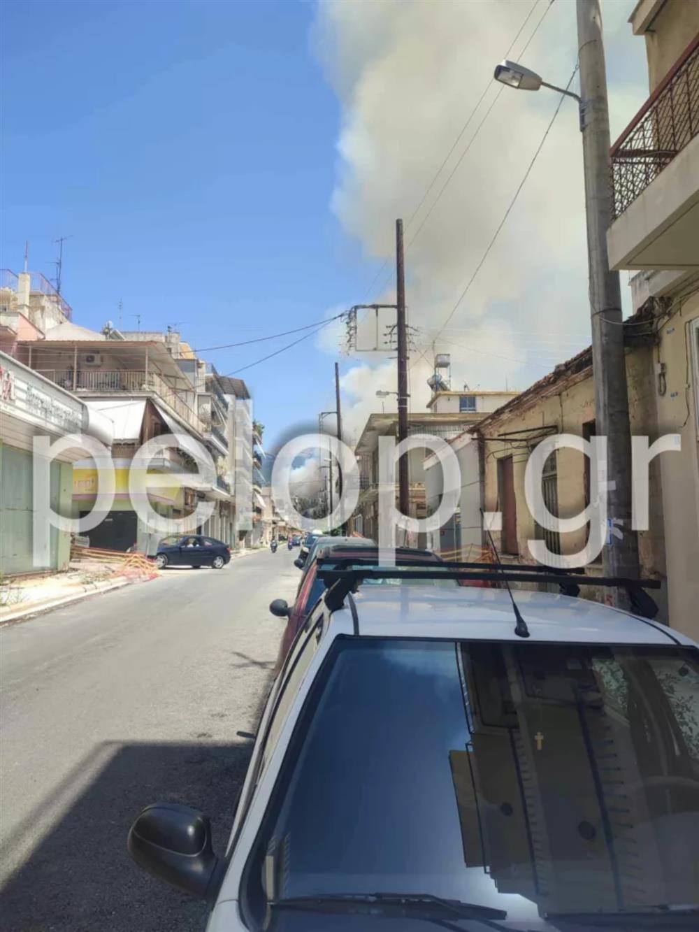 Φωτιά - γηροκομείο - Πάτρα