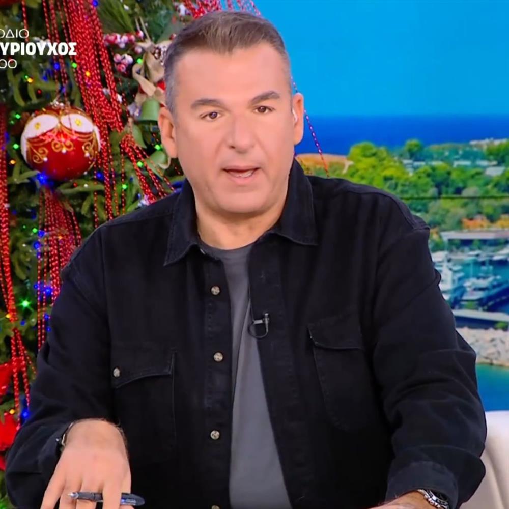 Γιώργος Λιάγκας:  Η κοινή φωτογραφία με τον Γρηγόρη Αρναούτογλου και η αποκάλυψη για το τέλος της παρεξήγησης