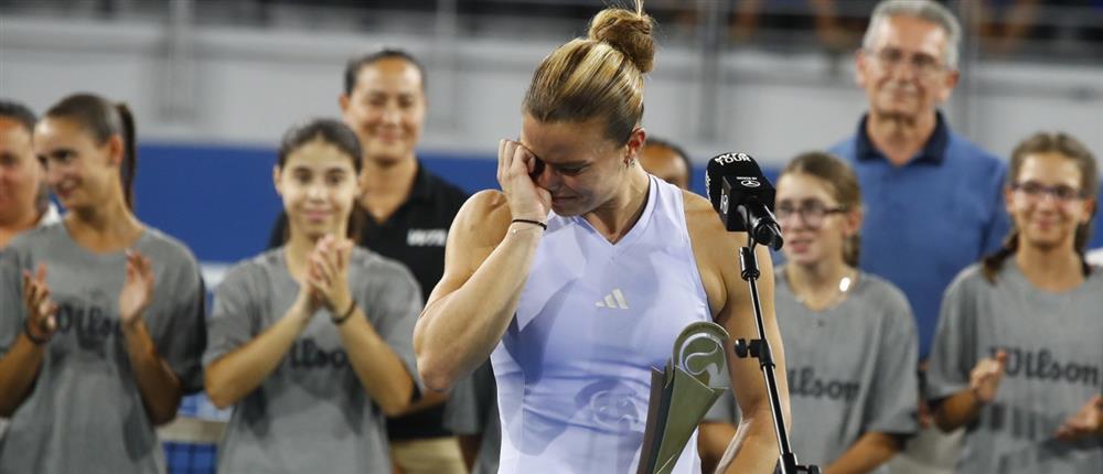 Athens Open: Ήττα της Σάκκαρη στον τελικό
