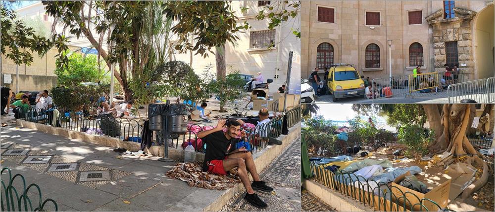 Ρόδος: Η “κατάληψη” από μετανάστες μεταφέρεται σε άλλο νησί (εικόνες)