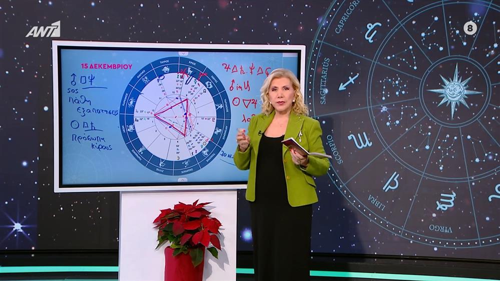 Αστρολογία με την υπογραφή της Λίτσας Πατέρα| Ταύρος (15/12/2025)