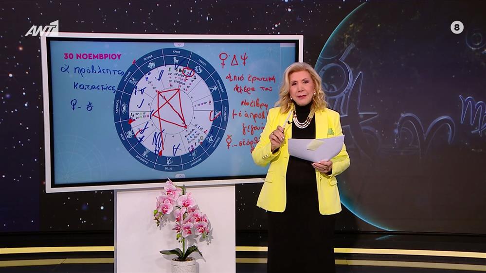 Αστρολογία με την υπογραφή της Λίτσας Πατέρα| Υδροχόος (30/11/2025)
