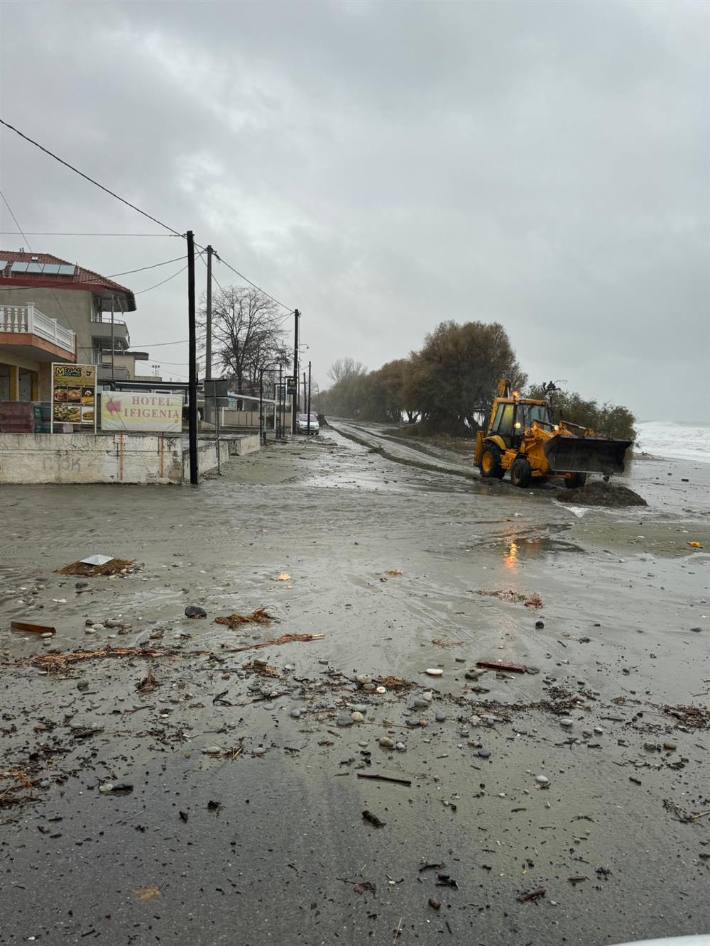 Κακοκαιρία Bora - Πλαταμώνας