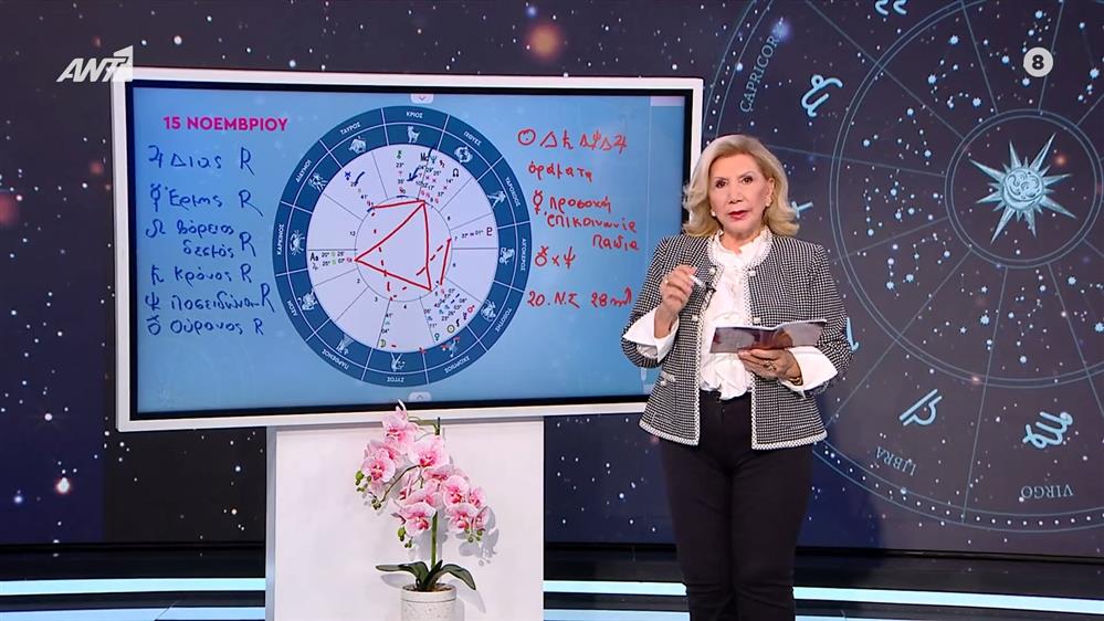 Αστρολογία με την υπογραφή της Λίτσας Πατέρα| Ταύρος (15/11/2025)