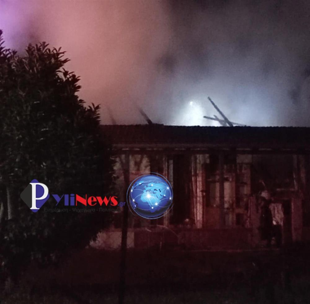 Πηγή - Τρικάλων - Φωτιά - Πυρκαγιά