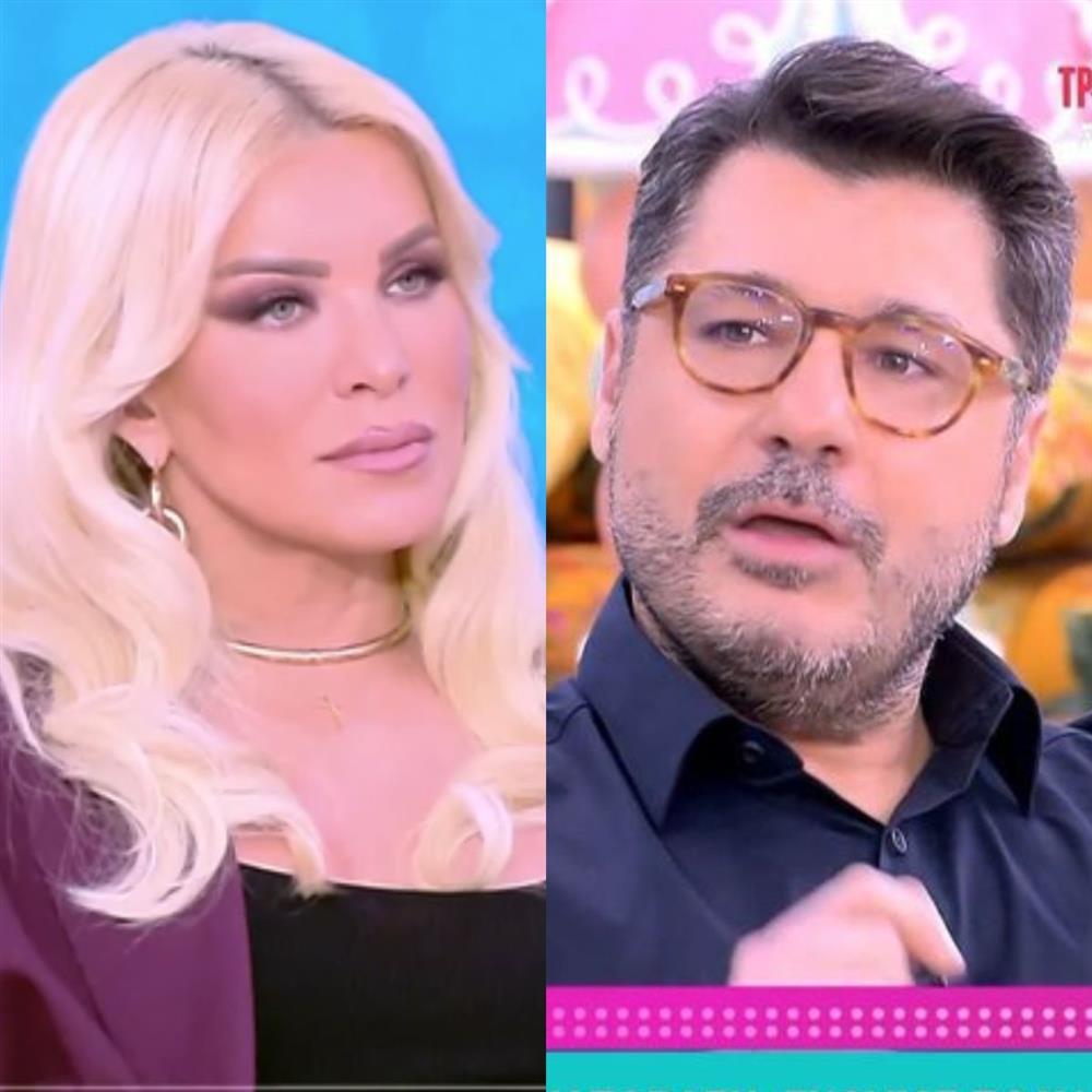 Λάμπρος Κωνσταντάρας σε Κατερίνα Καινούργιου: "Είναι άδικο να λέει κάποιος ότι η εκπομπή πάει καλά επειδή είσαι έγκυος"